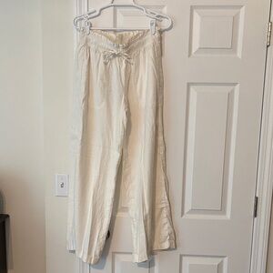 American Eagle Outfitters Cream Pants